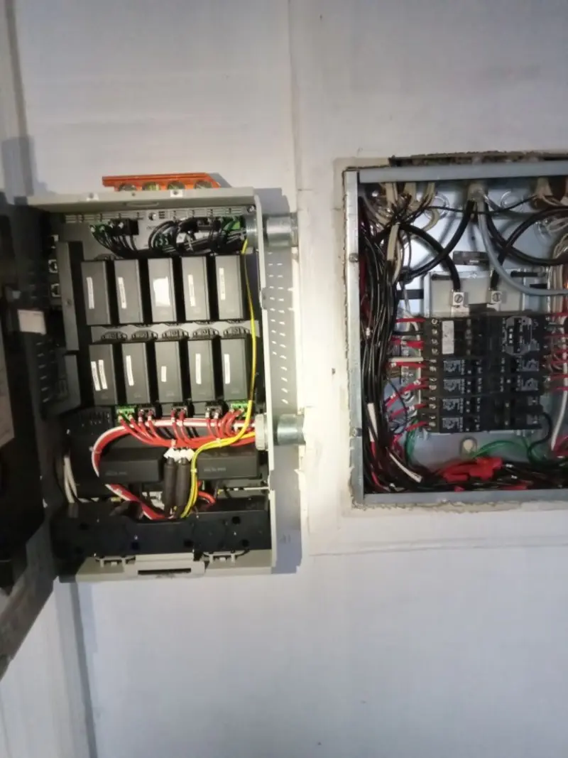 Electrical panel upgrade completed for Commercial Electrician Services in Brentwood